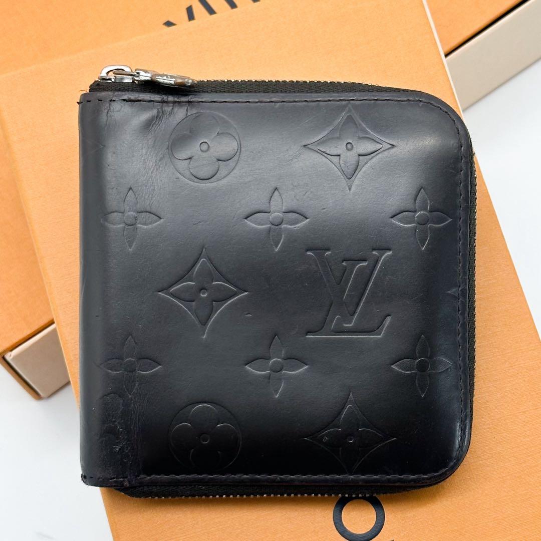 ルイヴィトン ポルトモネ ジップ グラセ モノグラム ラウンド 二つ折り