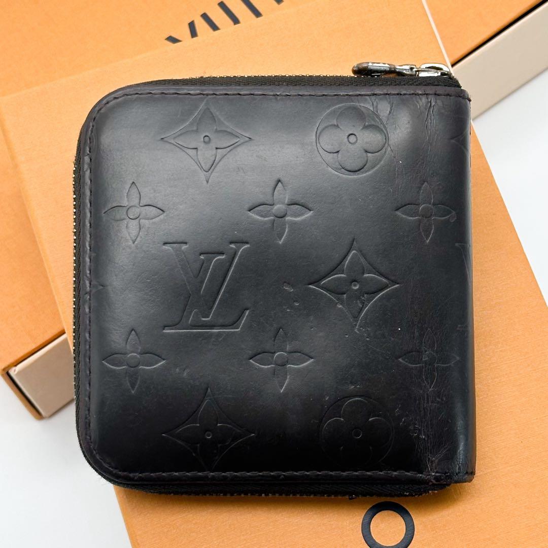 ルイヴィトン ポルトモネ ジップ グラセ モノグラム ラウンド 二つ折り