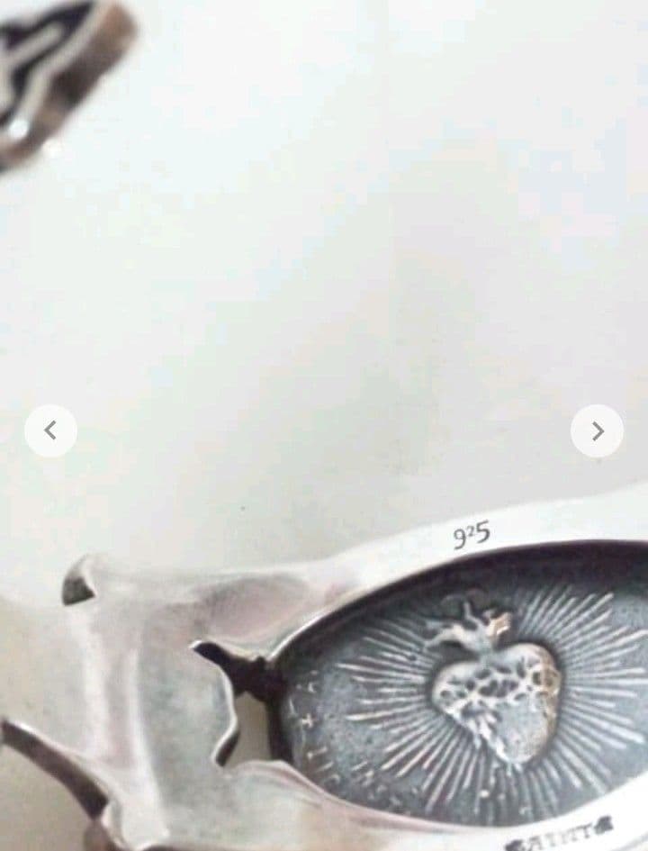 重65g！セインツ【SAINTS】silver925 マリア シルバー バングル