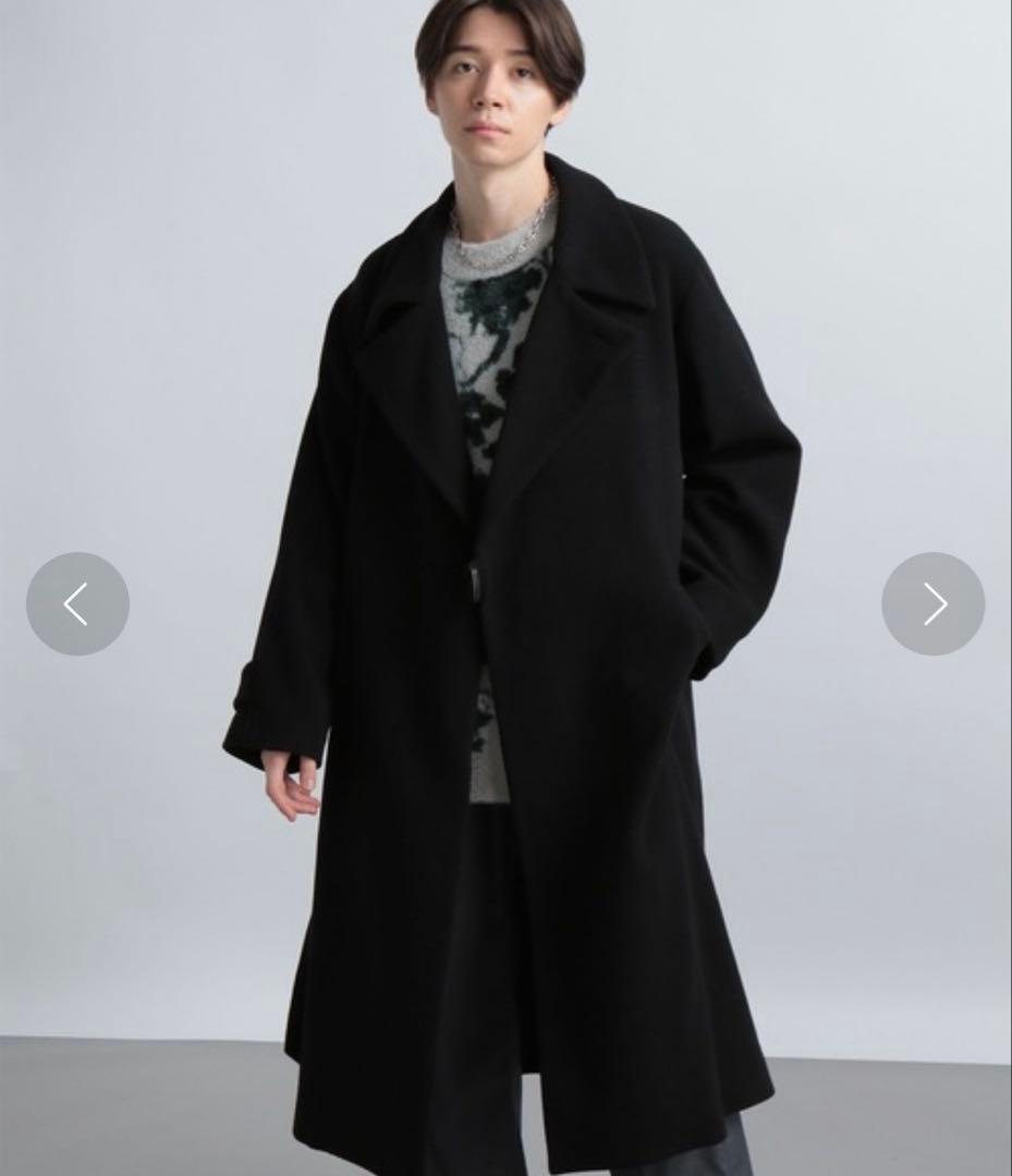 HARE ウールタイロッケンコート