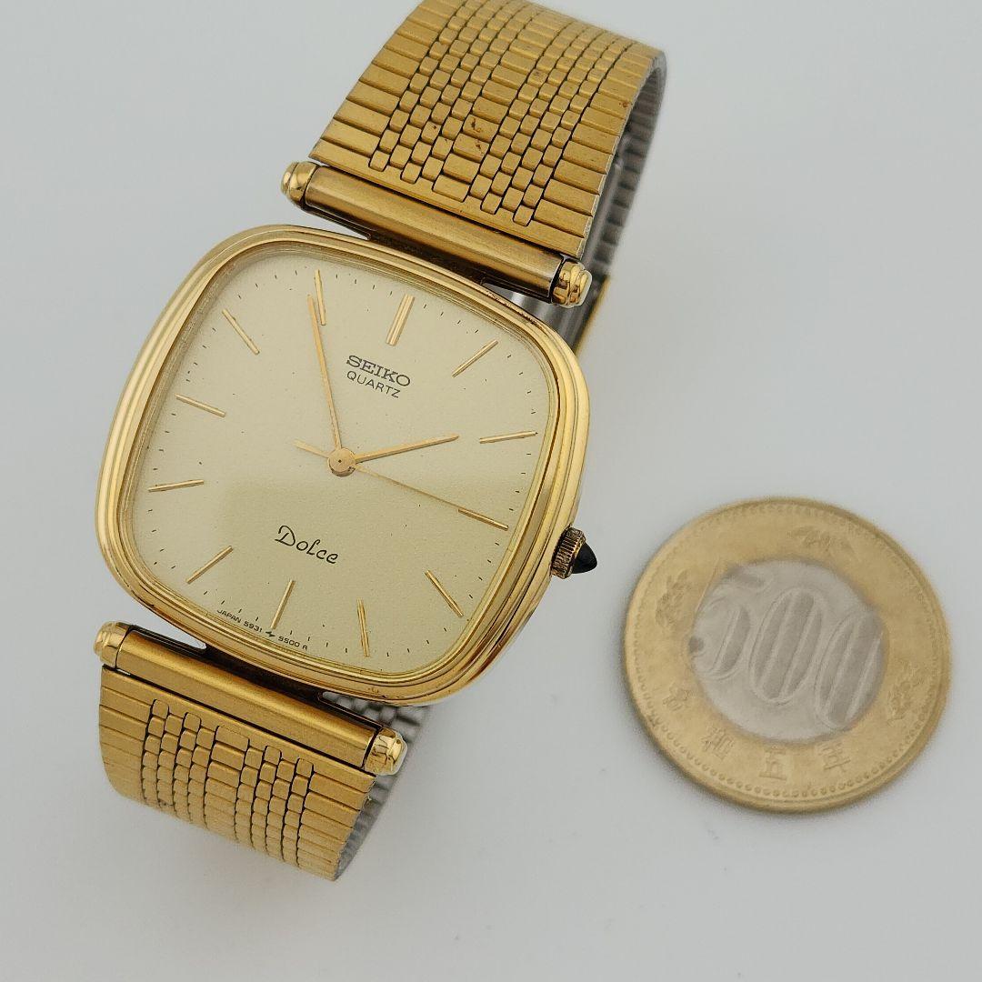 稼働 SEIKO Dolce 腕時計 ＳＧＰ３０ スクエア アンティーク