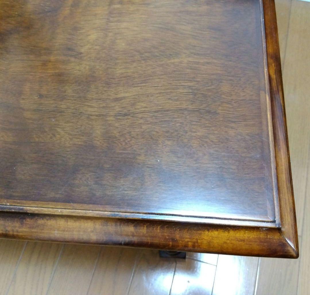 【昭和レトロ】美品♦オールド　カリモク センターテーブル 幅120cm