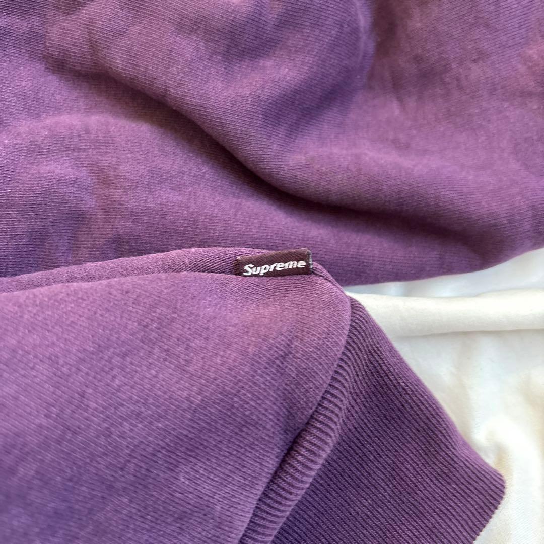 supreme 裏サーマル　ジップパーカー　シュプリーム　アーチロゴ