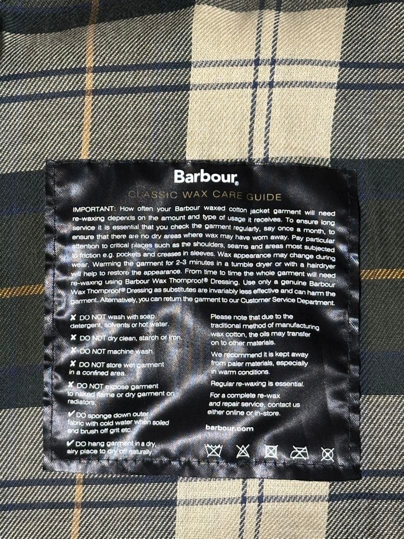 Barbour Beaufort ワックス セージ サイズ42 2ワランド