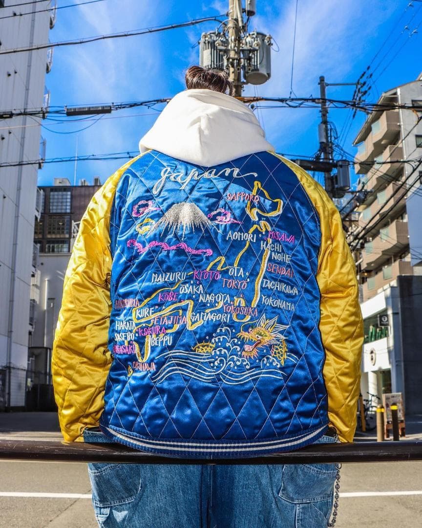 SAPEuR スーベニア　スカジャン XL reversible サプール