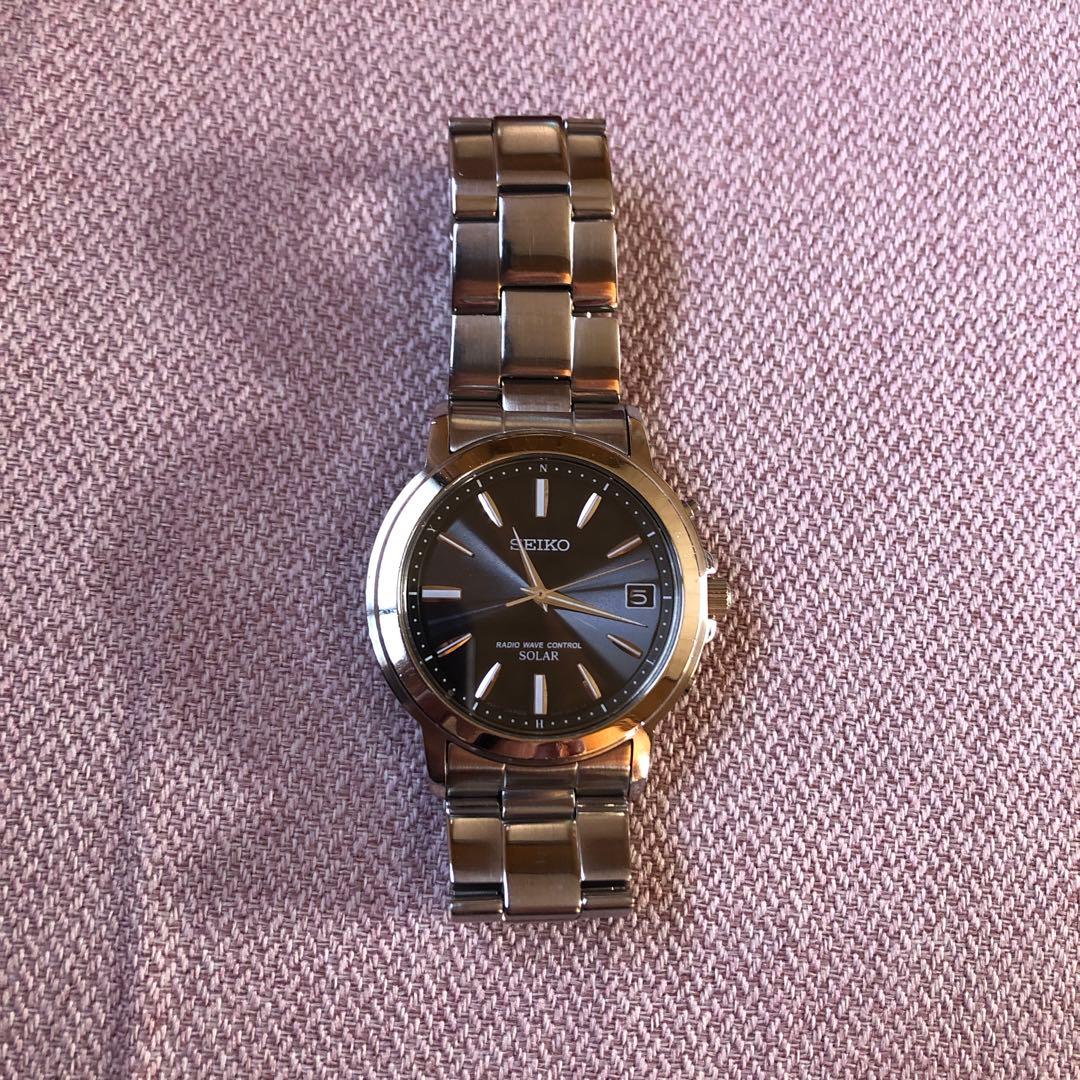 SEIKO SOLAR 電波ソーラー 時計