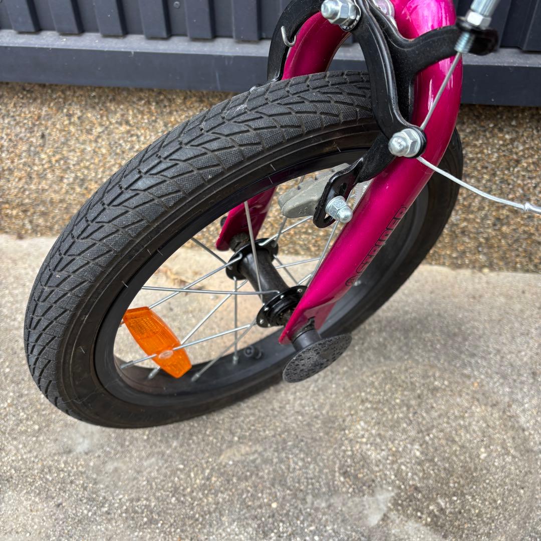 STRIDER14xストライダー フューシャピンク ペダルスタンド付