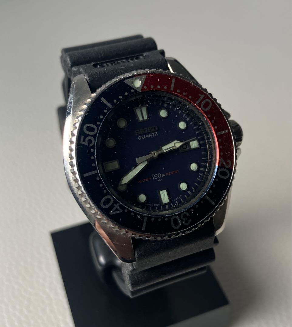 【稼働品】【ボーイズサイズ】セイコー ダイバー2625-001Bクォーツ