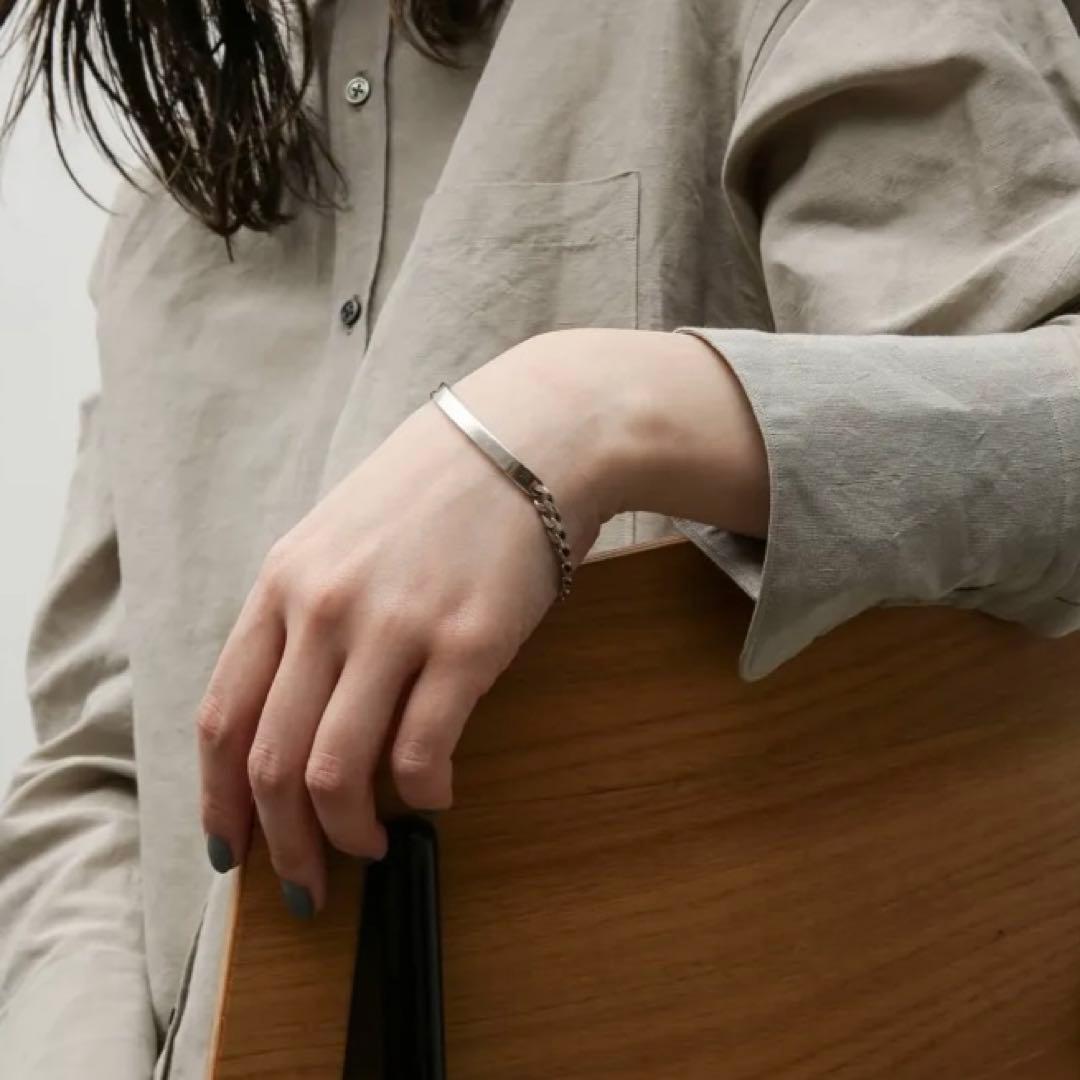 20/80 STERLING ID ブレスレット シルバー925 サイズ2 美品