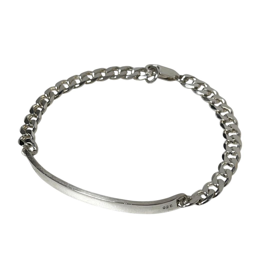 20/80 STERLING ID ブレスレット シルバー925 サイズ2 美品