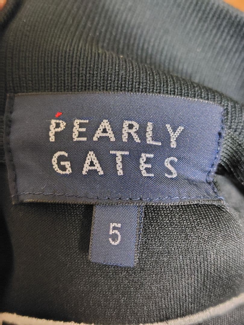 PEARLY GATES 　ジップアップチェック柄上下セット