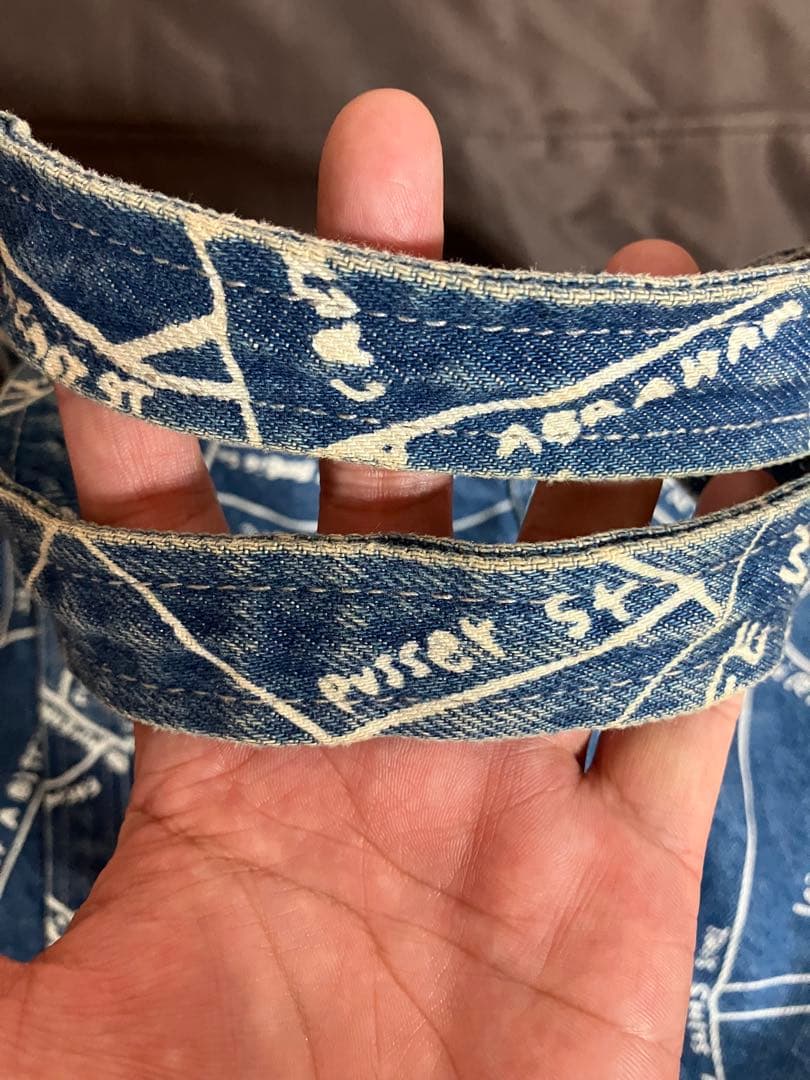 supreme トートバッグ　デニム　Gonz Map Denim 値下げ不可