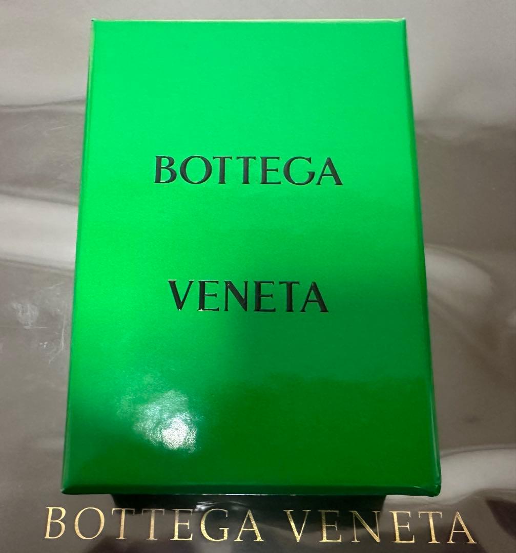 【付属品付】ボッテガヴェネタ ノットキーリング クロームロゴ/黒/✨️✨