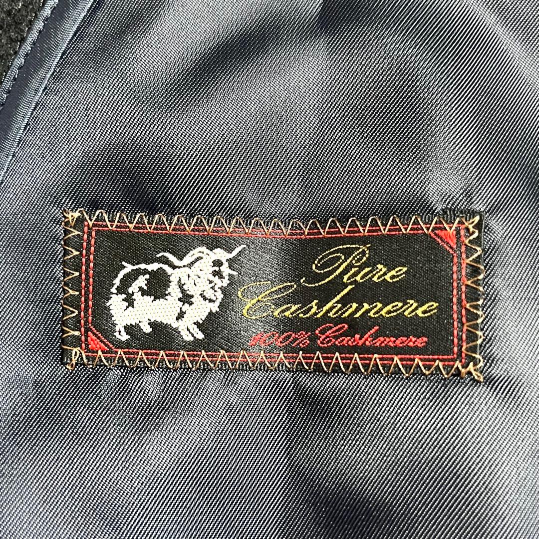 ✨未使用級✨AVANT カシミヤ100% ステンカラーコート 比翼ボタン XL