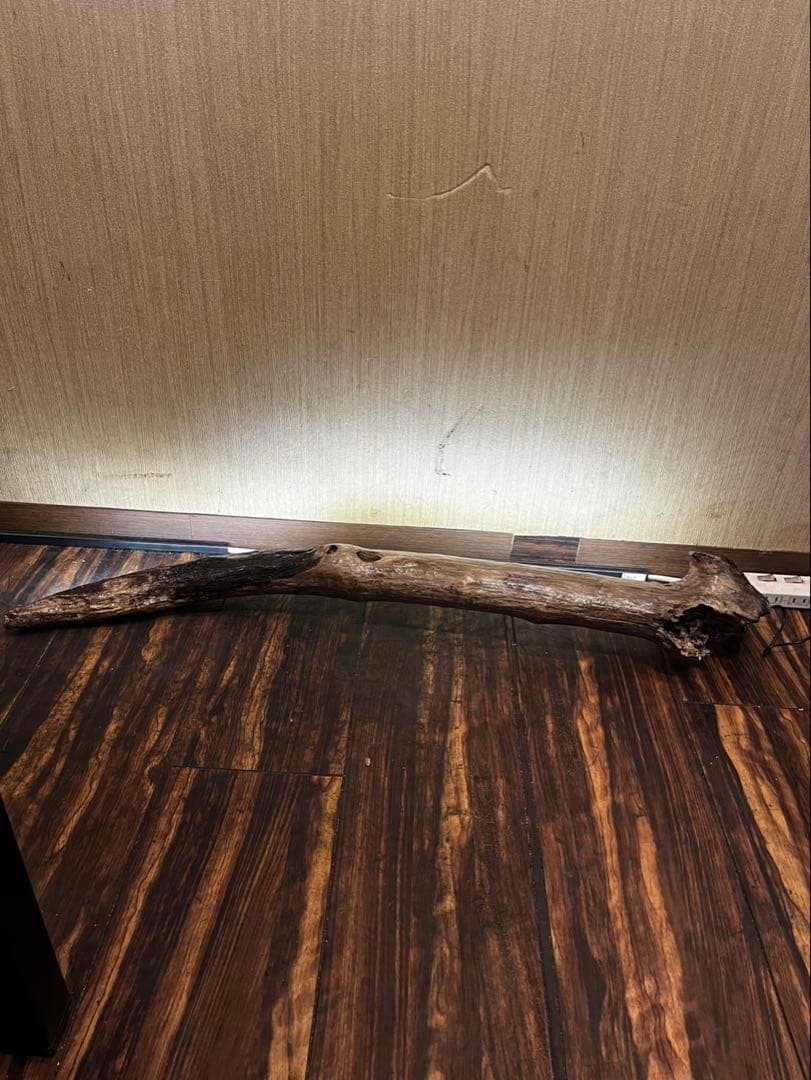 【一点物】流木LEDライト｜直置きタイプ｜幅93cm｜横長インテリア照明