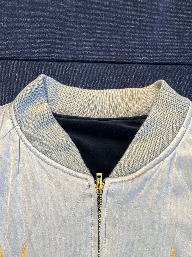希少⭐︎weirdo ウィアード 別珍 スカジャン リバーシブル ドクロ 2XL