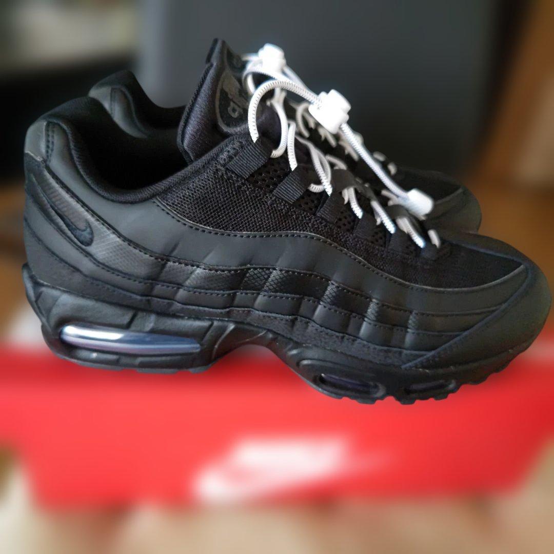 靴 Air Max 95 OG Big Bubble \"Triple Black\"