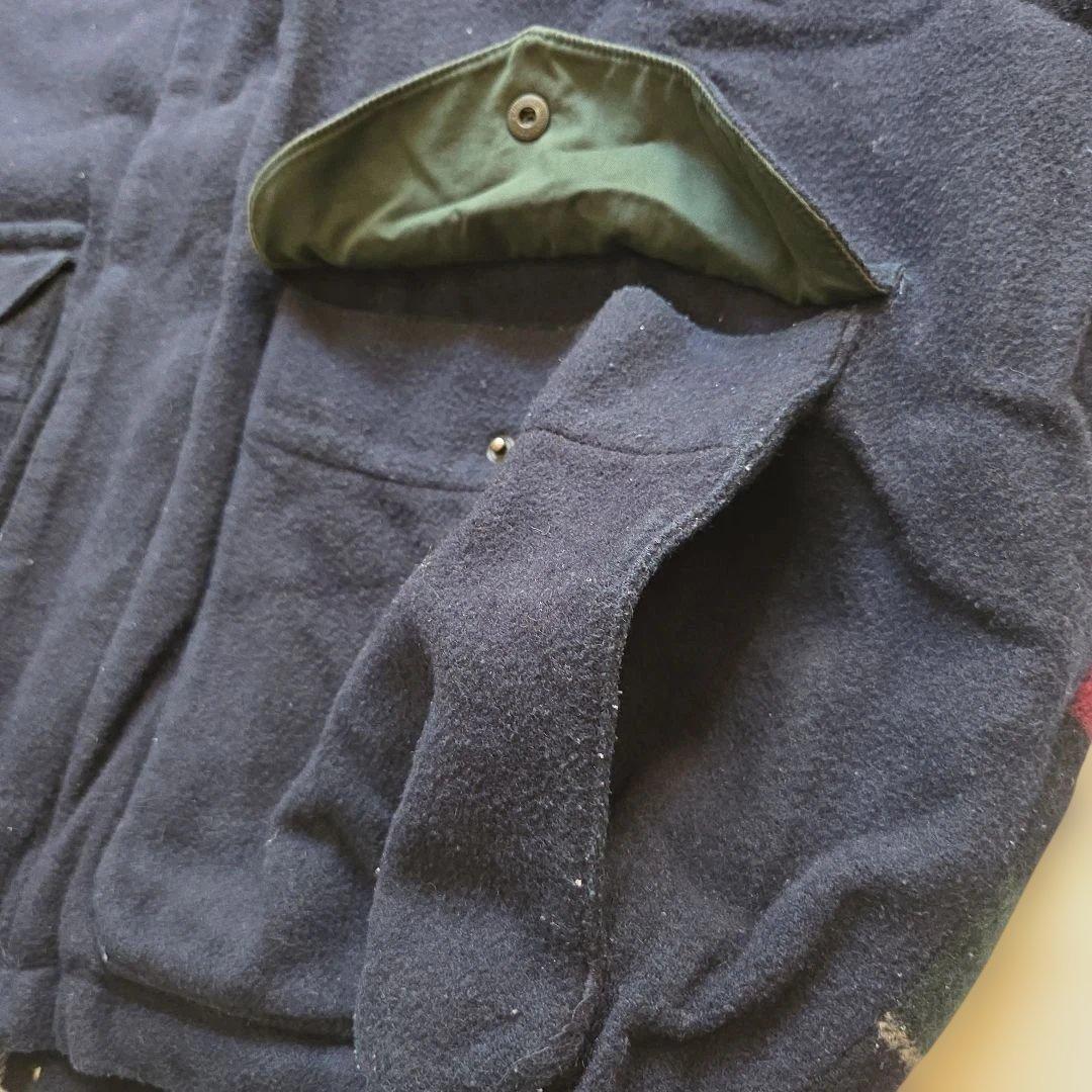【クレイジーパターン】90s ノーティカ Nautica ウールジャケットold