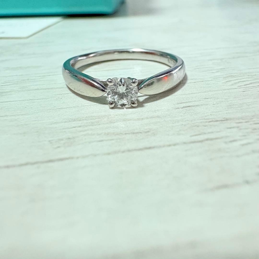 美品✨ティファニー Tiffany プラチナ pt950 ハーモニー リング