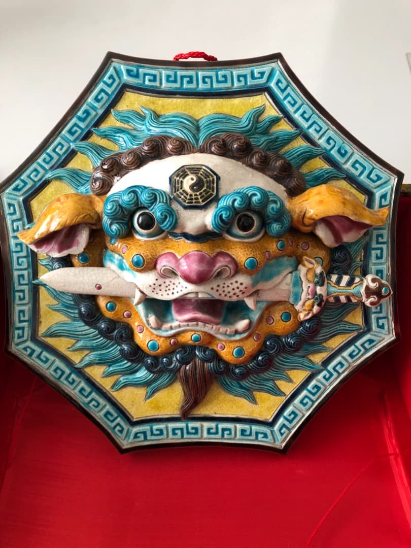 台湾交趾陶　(30年以上前の作品)