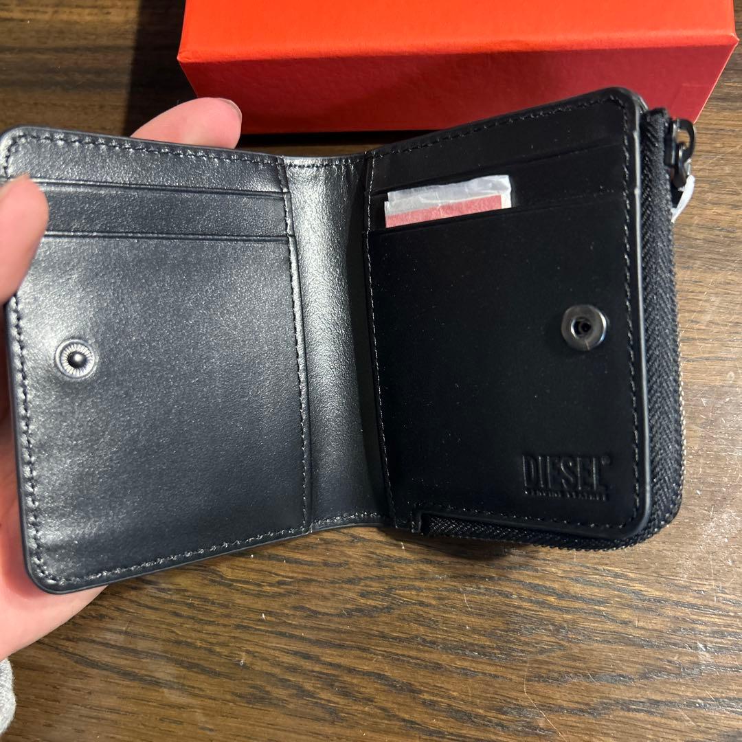 DIESEL ブラックレザーケース
