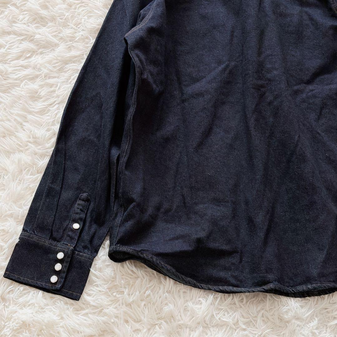 タグ付き✨XLサイズ RRL ラルフローレン デニム ウエスタンシャツ スナップ