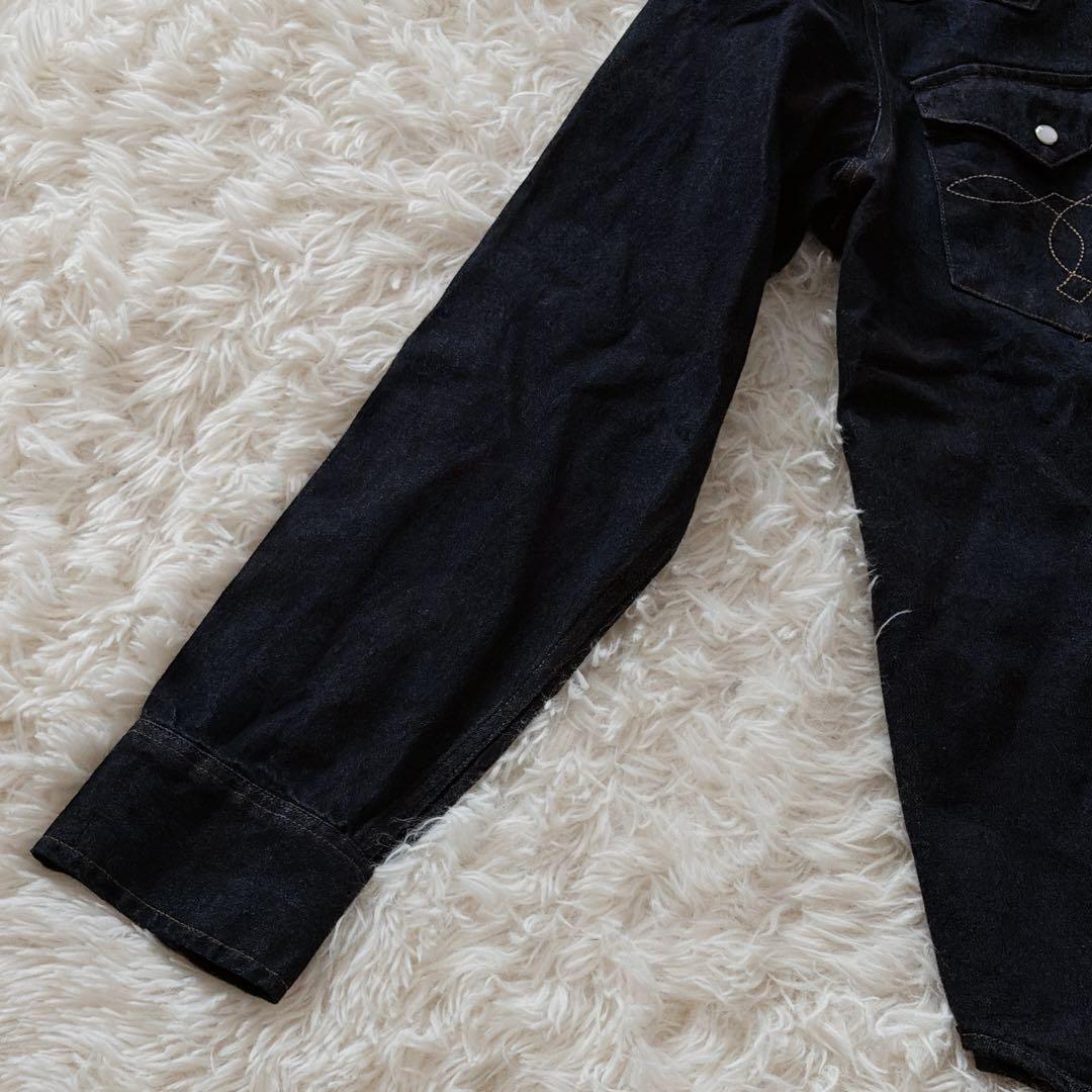 タグ付き✨XLサイズ RRL ラルフローレン デニム ウエスタンシャツ スナップ