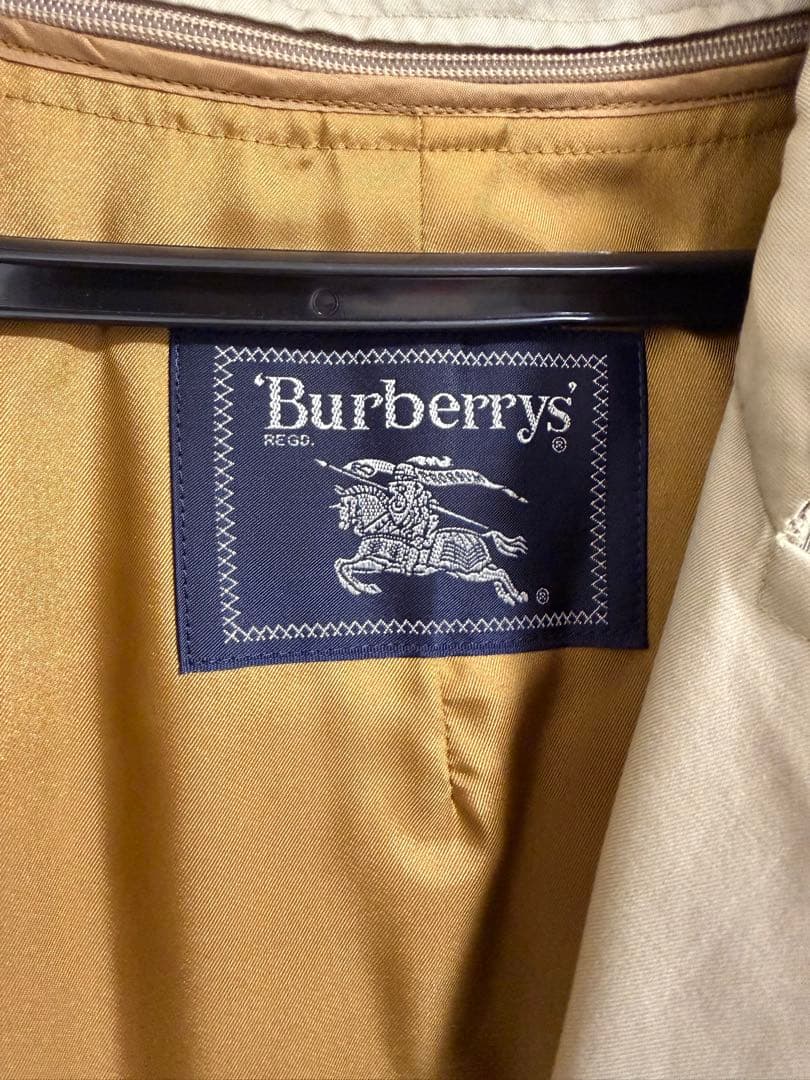 BURBERRY バーバリー　トレンチコート　ベルト　ノバチェック　メンズ　XL
