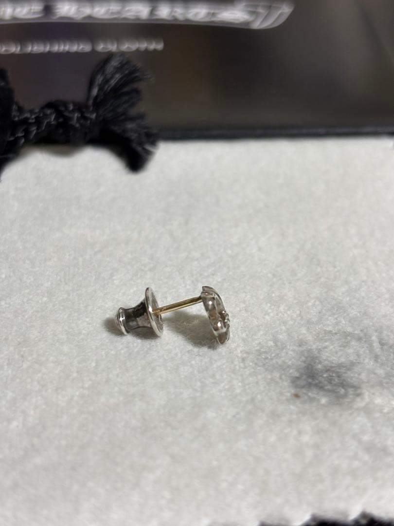 CHROME HEARTS クロムハーツ BSフレア スタッド ピアス 片耳用