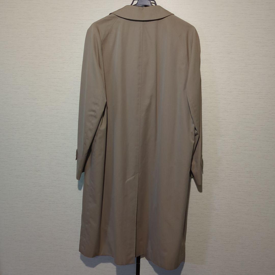Aquascutum ステンカラーコート ベージュ ウール製