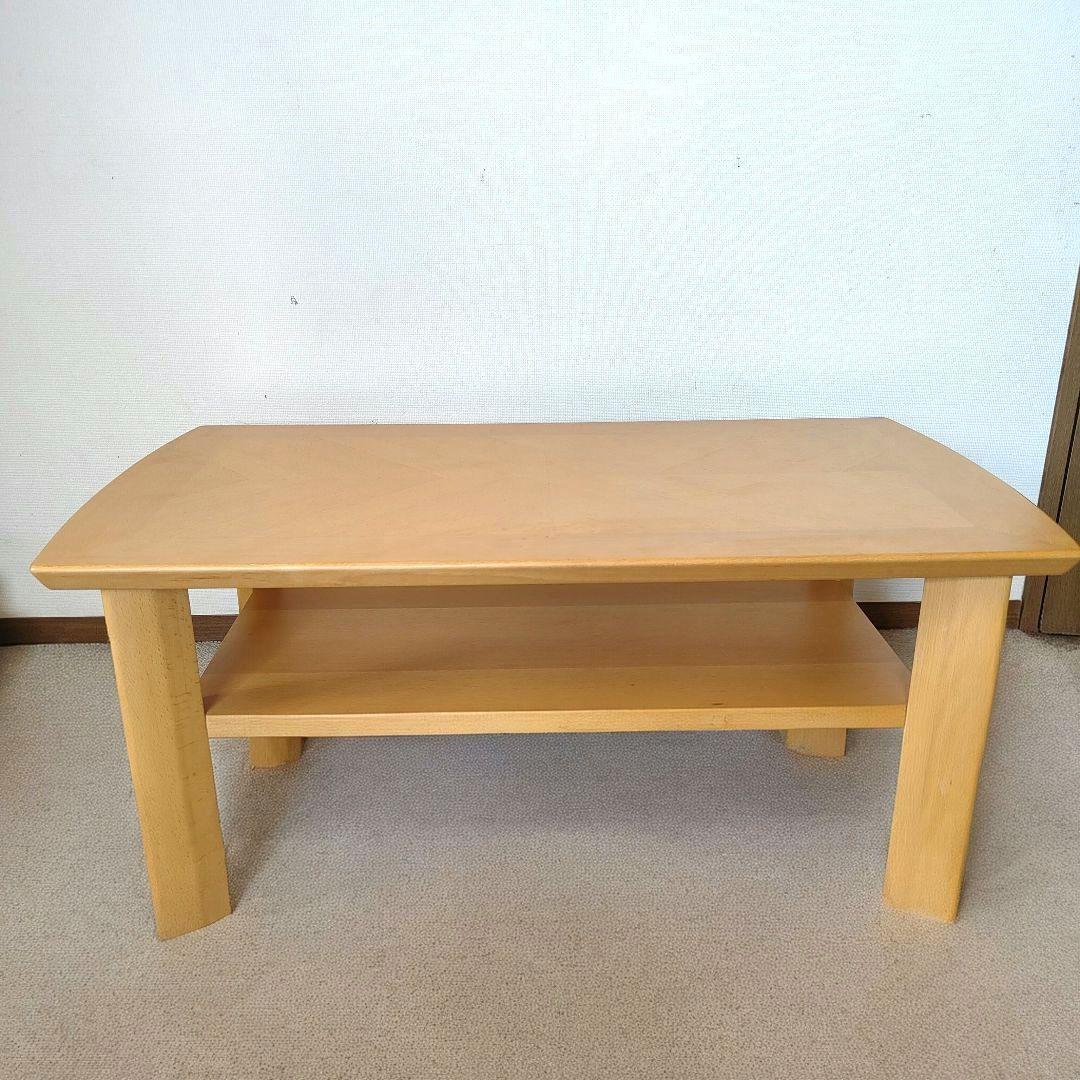 フォロー割 木製 センターテーブル ローテーブル ナチュラル 無垢材 オーク材