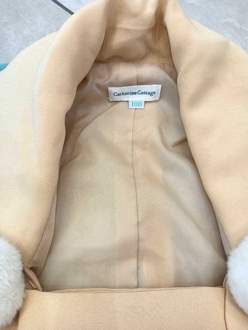 美品 被布 七五三着物 鶴 catherine cottage 3歳 おまけ付き