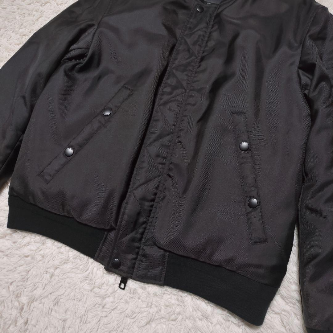 極美品！COACH　ダウンMA-1ジャケット　黒　オーバーサイズ　S