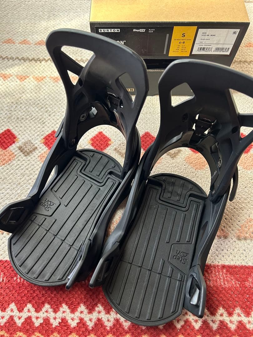 Burton Step ONバインディング メンズ Sサイズ ブラック