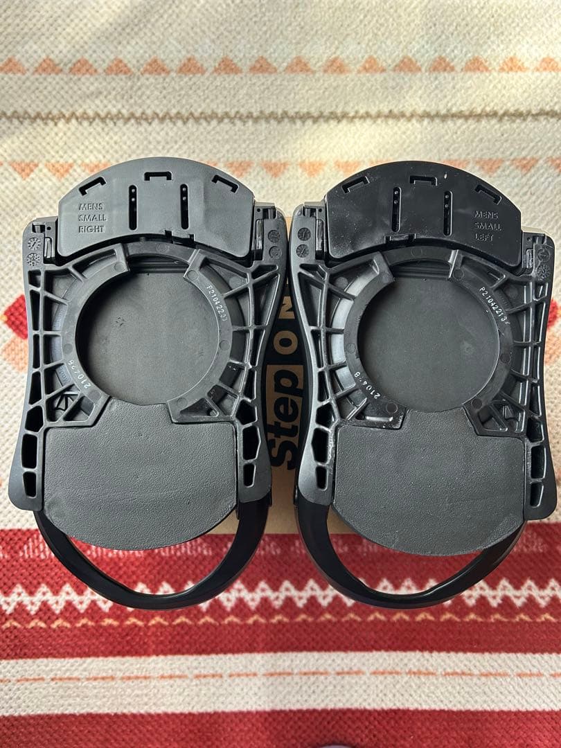 Burton Step ONバインディング メンズ Sサイズ ブラック