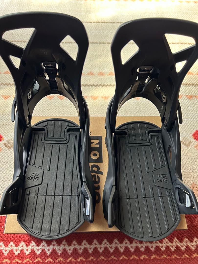 Burton Step ONバインディング メンズ Sサイズ ブラック