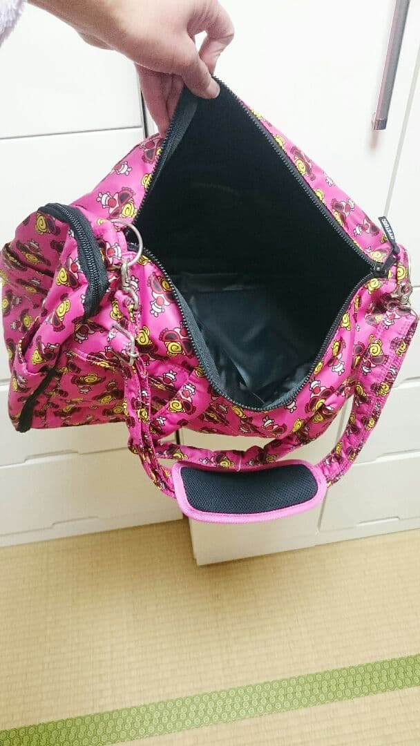 ☆希少☆ヒスミニ☆ボストンバッグ☆斜め掛け可能☆未使用☆お値下げ品