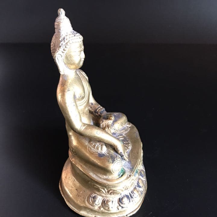 時代物 仏教美術 古銅 仏像 置物