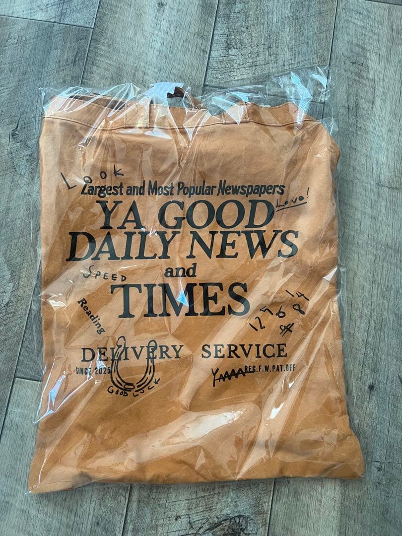 バッグ YA GOOD IDEAS YA GOOD DAILY NEWS TIMES T