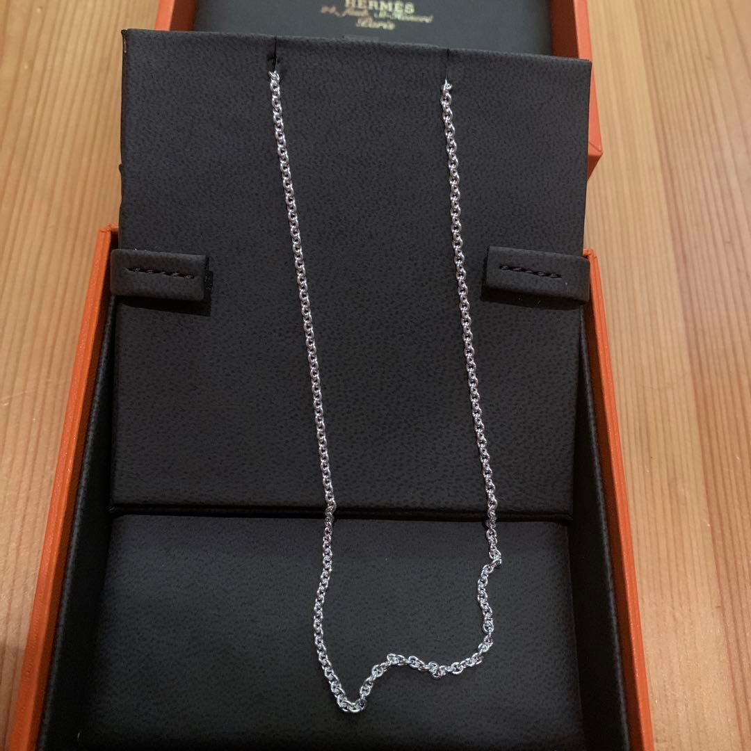 新品　未使用　HERMES シェーヌダンクル　アミュレット　ネックレス
