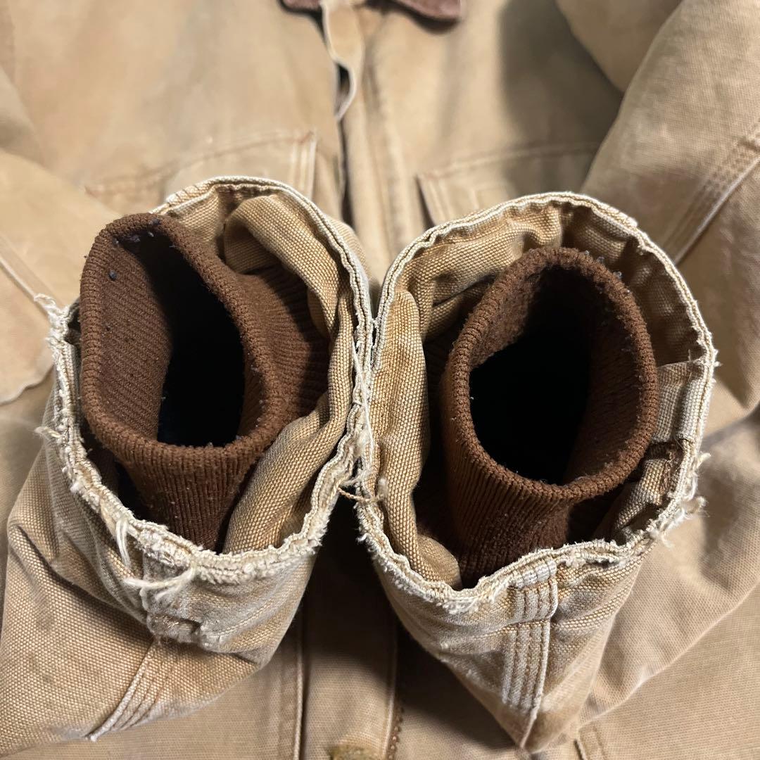 ま*屋様 状態良好　Carhartt　トラディショナルジャケット　ブラウン　US