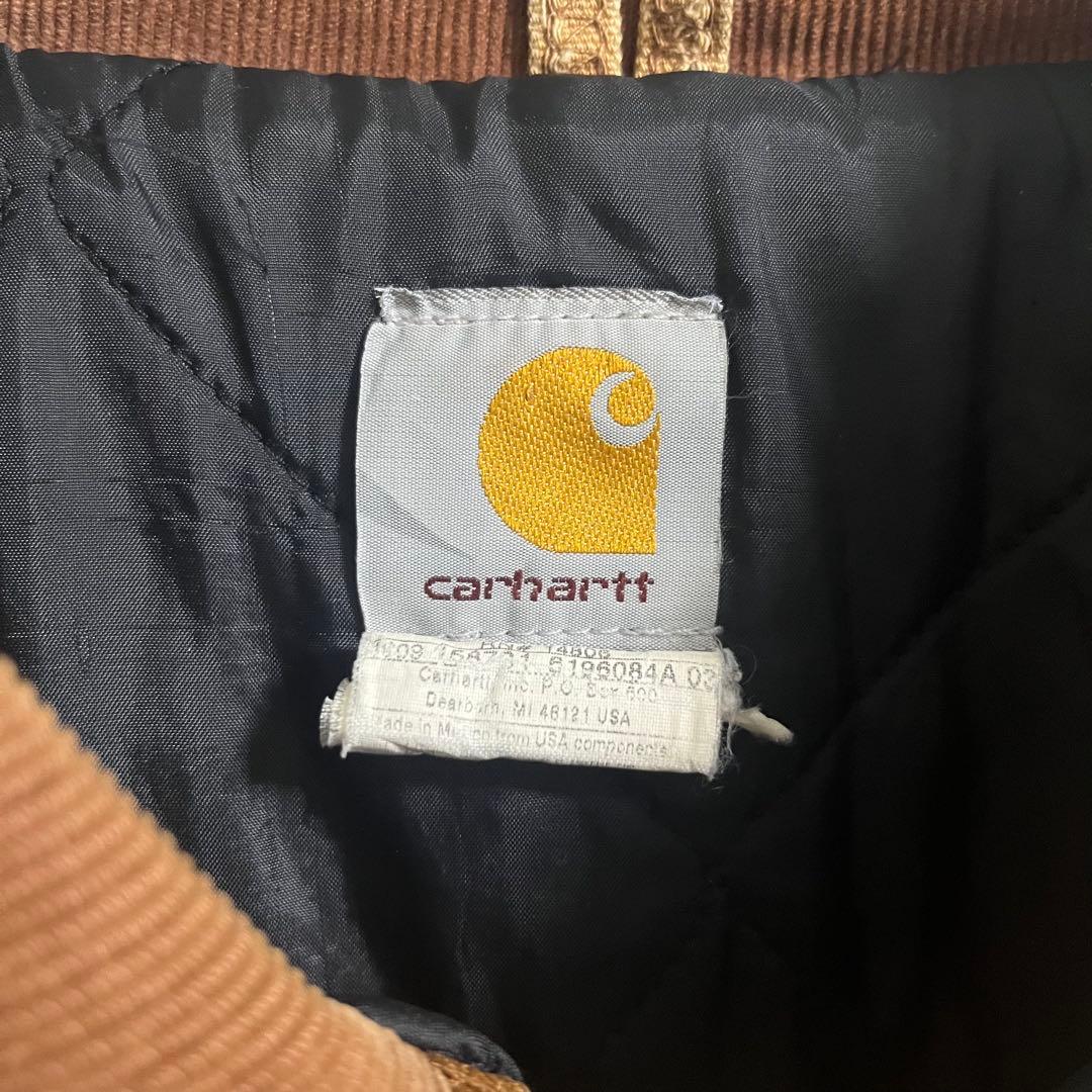 ま*屋様 状態良好　Carhartt　トラディショナルジャケット　ブラウン　US