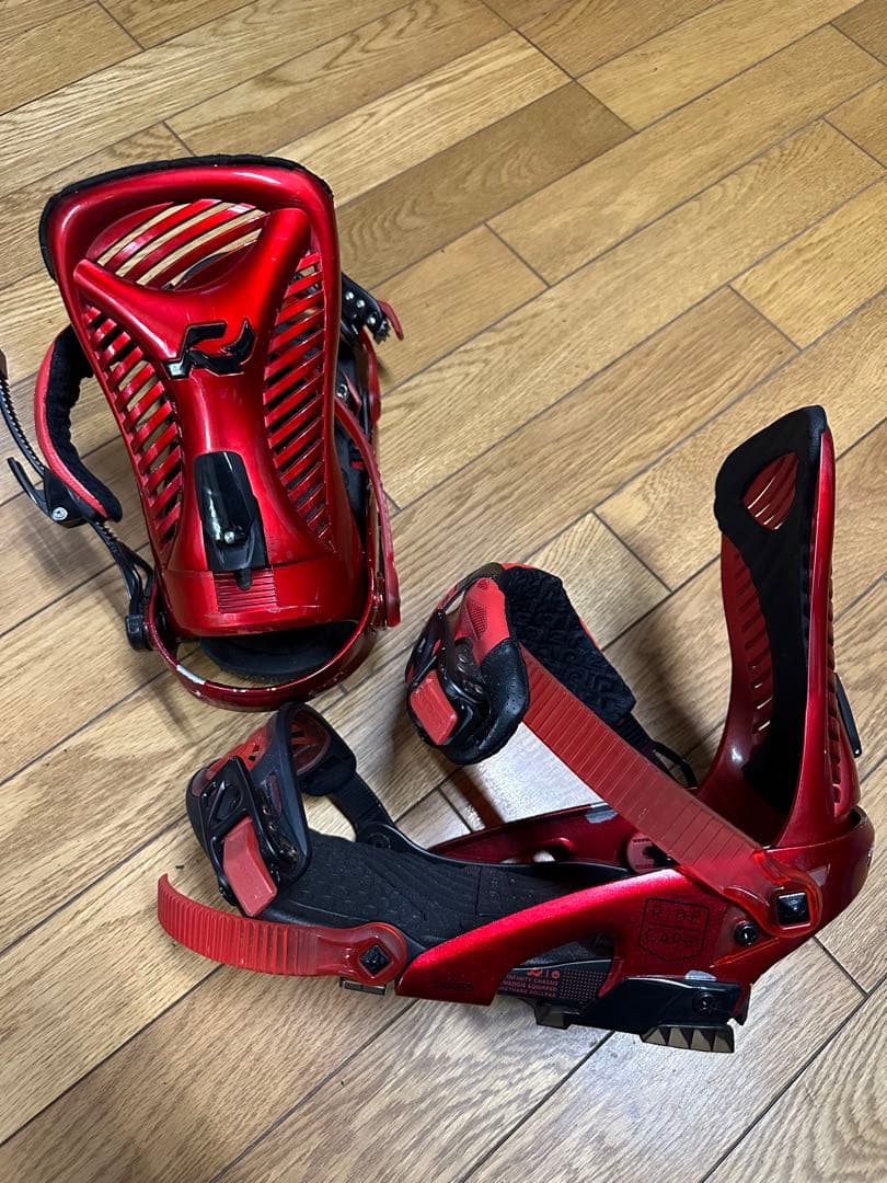 Ride Capo スノーボードビンディング レッド
