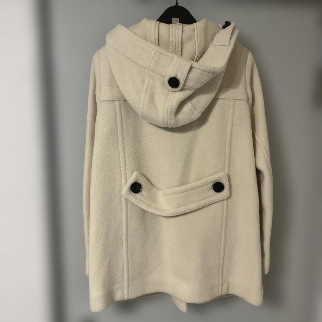 正規品★Burberry Britバーバリー★アイボリー ダッフルコート
