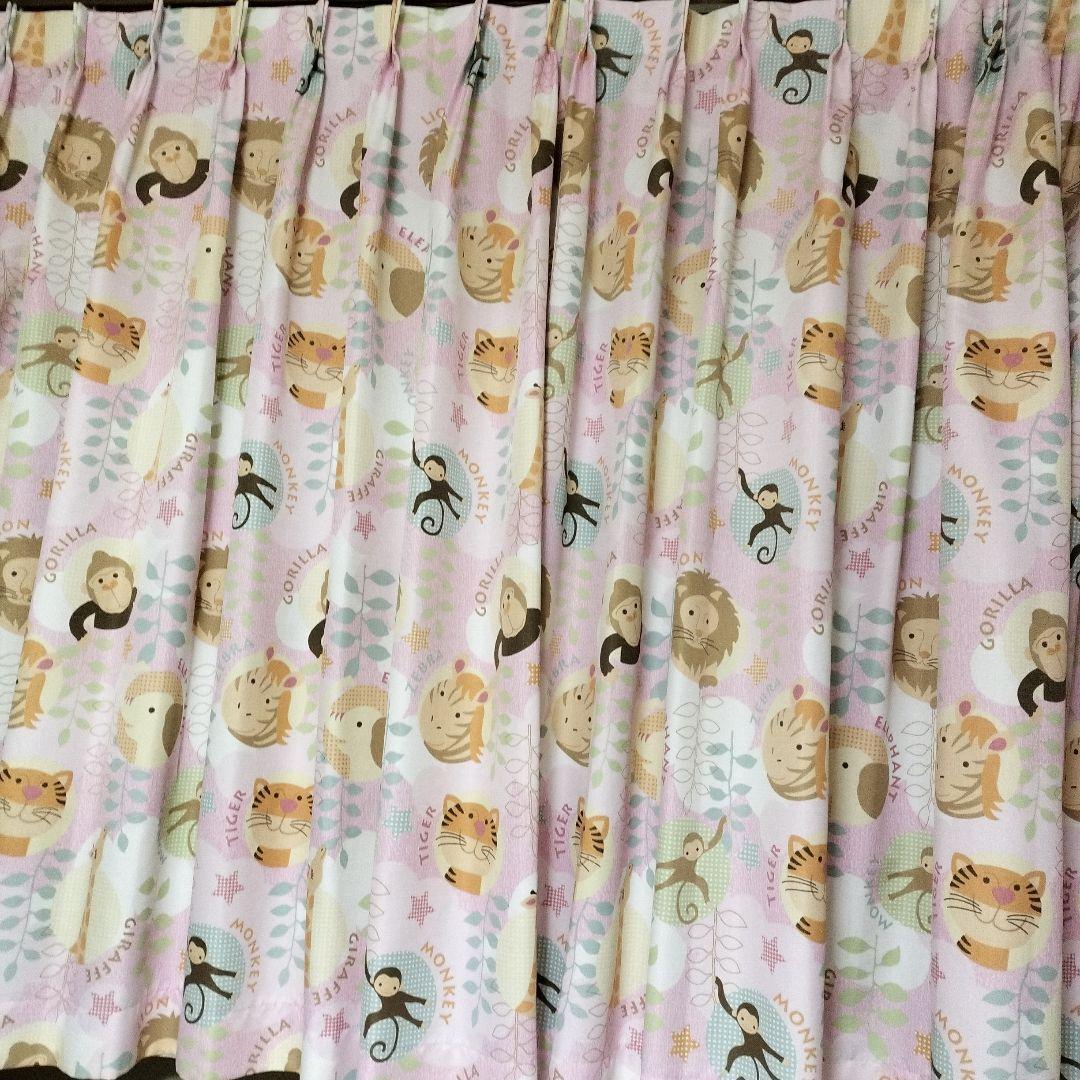 ㊴幅約110㌢×140㌢　両開き　レースドレープセット　スミノエ
