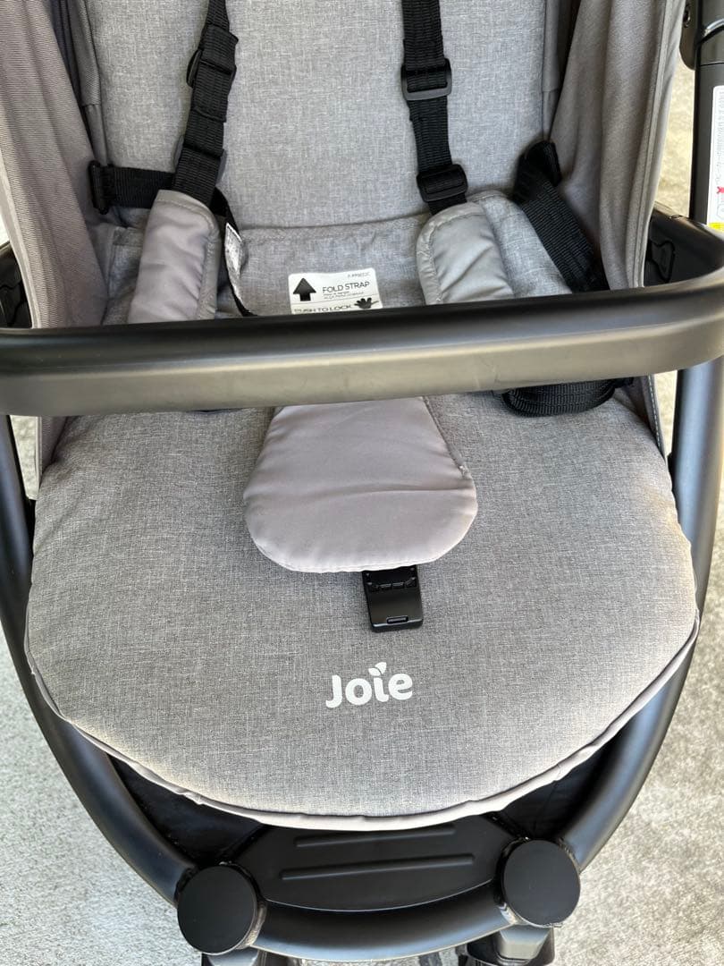 美品！Joie ベビーカー ライトトラックス E（グレーフランネル）