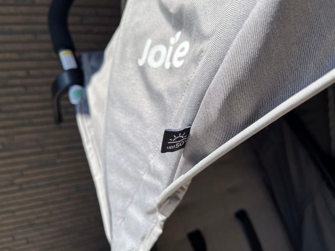 美品！Joie ベビーカー ライトトラックス E（グレーフランネル）