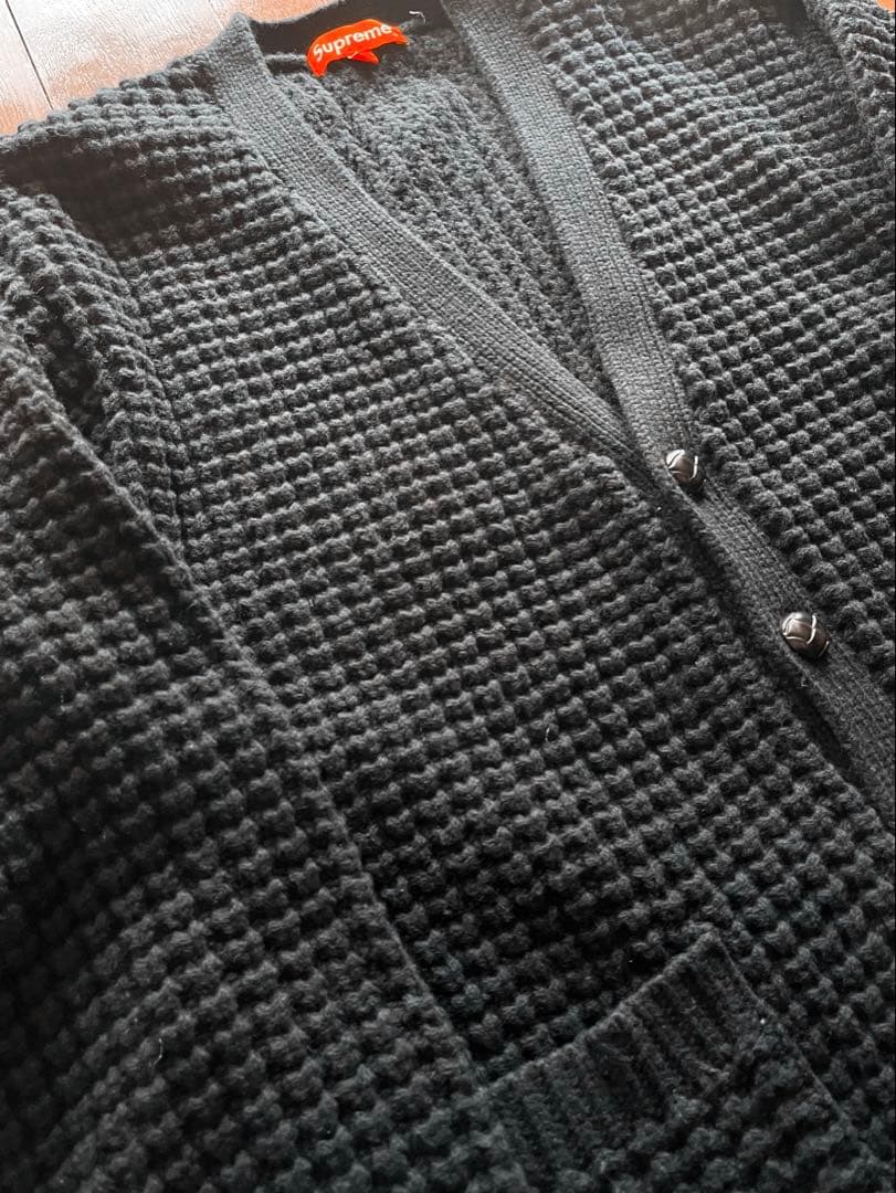 Supreme Waffle Knit Cardigan 21FW 野村訓市