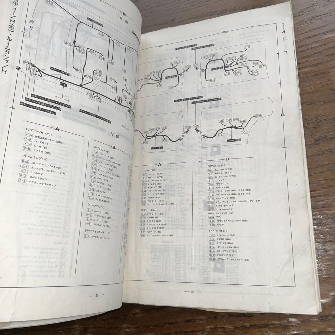NISSAN セドリック、グロリア　Y32型　配線図集