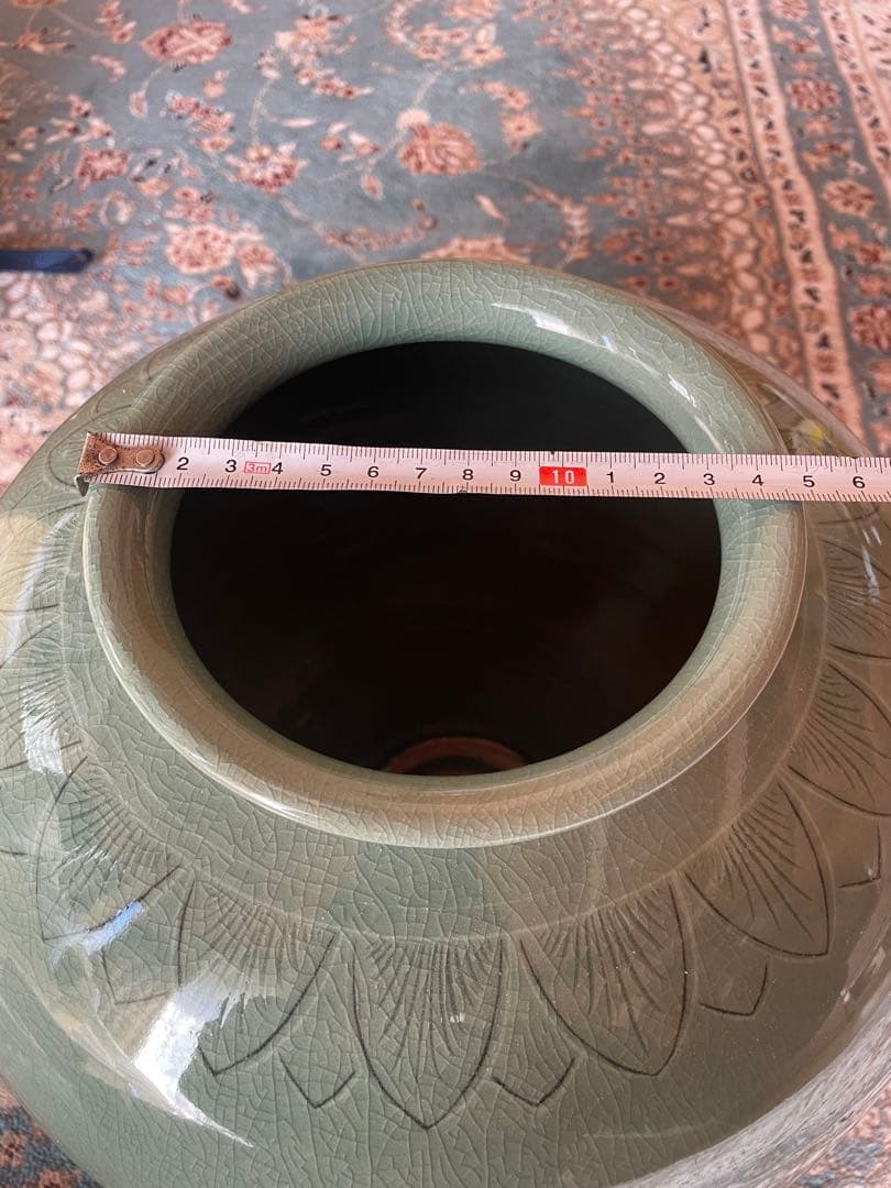 青磁花瓶
